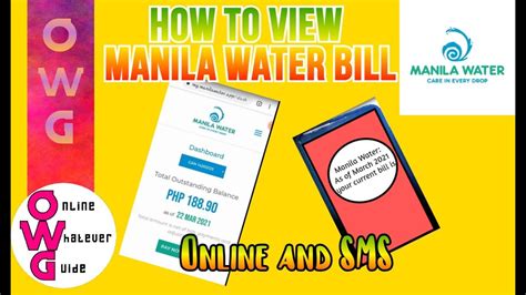 manila water bill online|Manila Water .